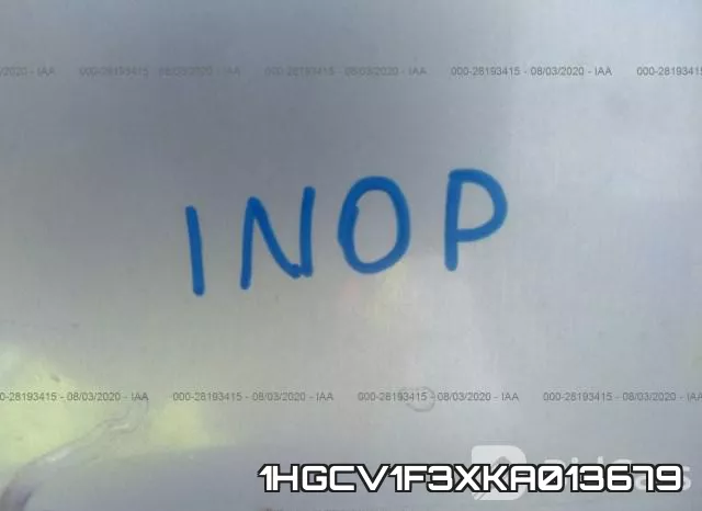 1HGCV1F3XKA013679 фото 8