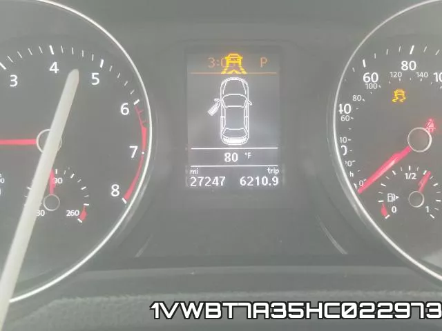 1VWBT7A35HC022973 фото 7
