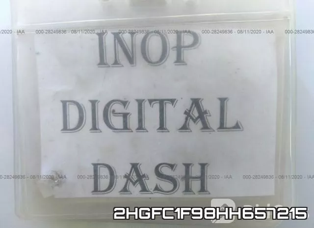 2HGFC1F98HH657215 фото 8