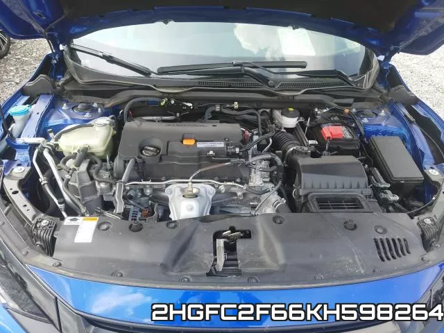 2HGFC2F66KH598264 фото 8