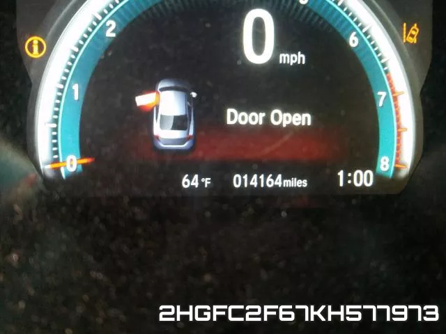 2HGFC2F67KH577973 фото 8