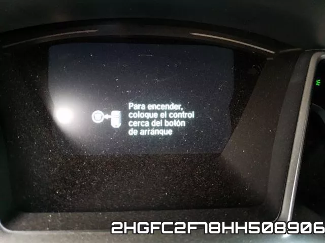 2HGFC2F78HH508906 фото 9