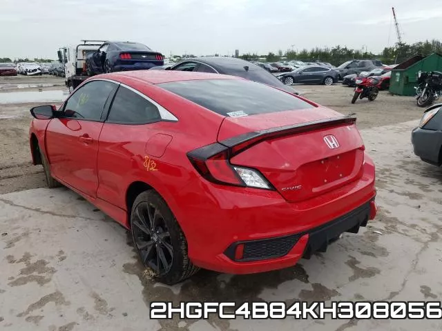 2HGFC4B84KH308056 фото 4