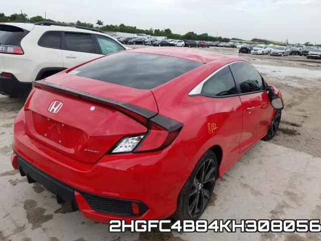 2HGFC4B84KH308056 фото 5