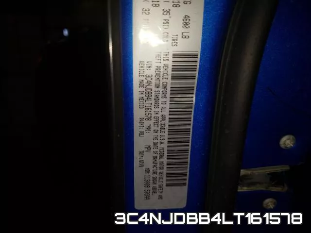 3C4NJDBB4LT161578 фото 2