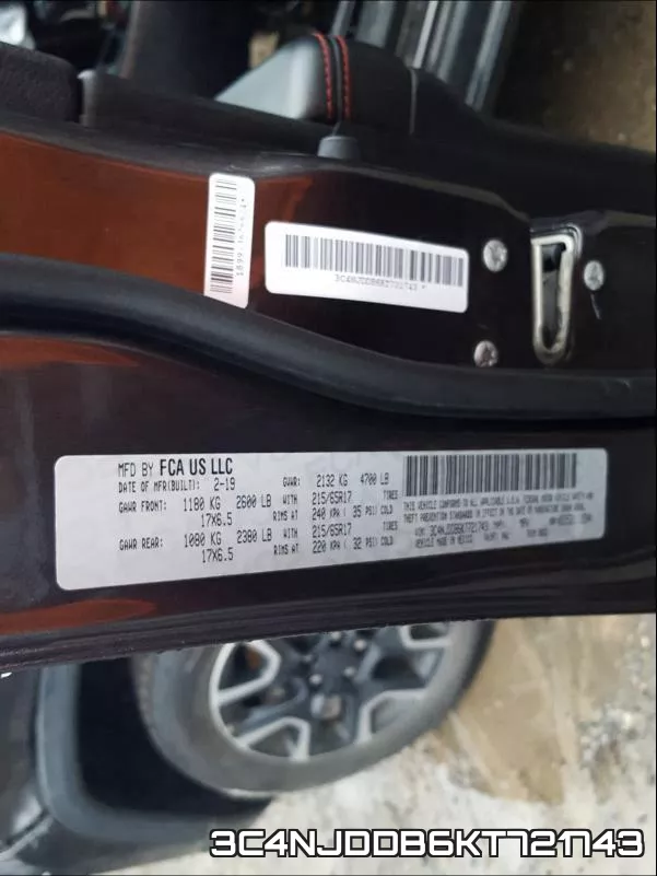3C4NJDDB6KT721743 фото 2