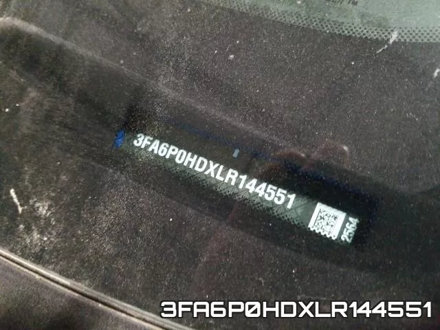 3FA6P0HDXLR144551 фото 2