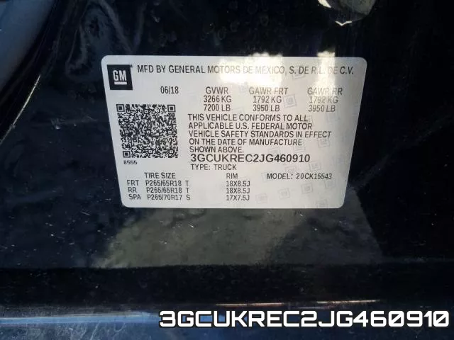 3GCUKREC2JG460910 фото 2