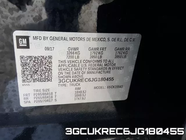 3GCUKREC6JG180455 фото 2