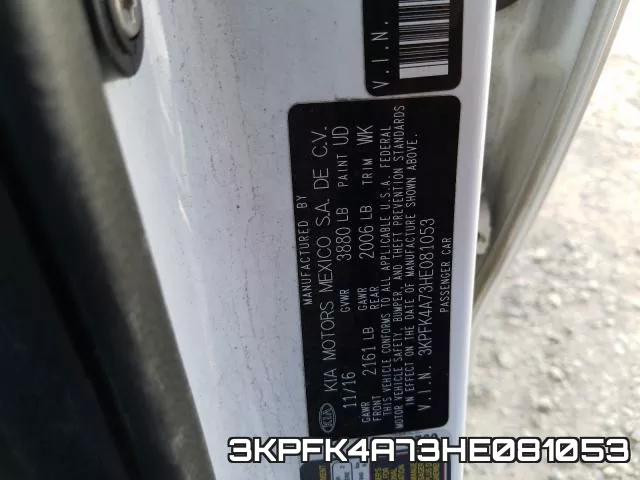 3KPFK4A73HE081053 фото 2