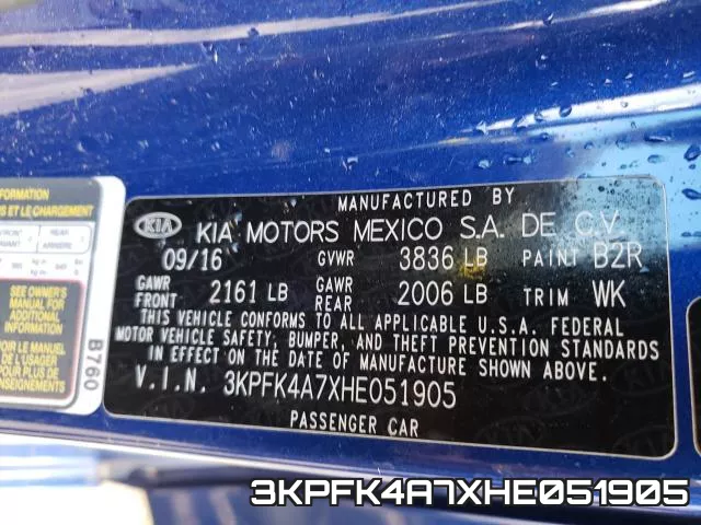 3KPFK4A7XHE051905 фото 2