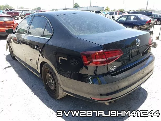 3VW2B7AJ9HM411244 фото 4