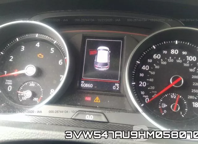 3VW547AU9HM058070 фото 8