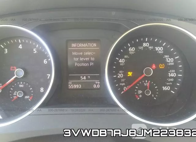 3VWDB7AJ8JM223832 фото 8