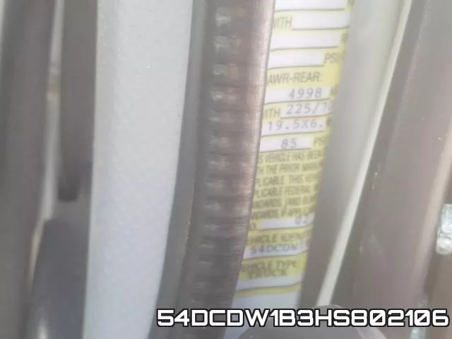 54DCDW1B3HS802106 фото 2