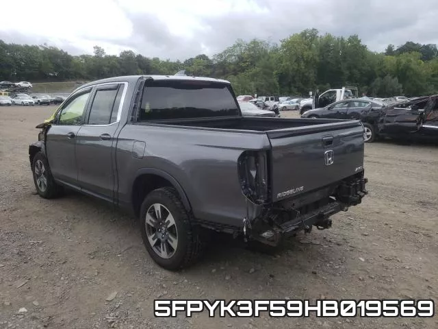 5FPYK3F59HB019569 фото 4