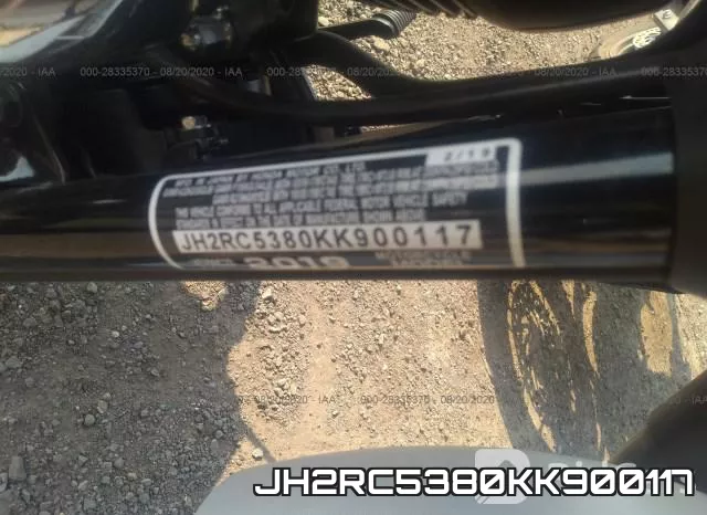 JH2RC5380KK900117 фото 2