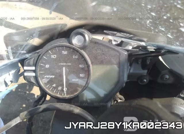JYARJ28Y1KA002343 фото 8