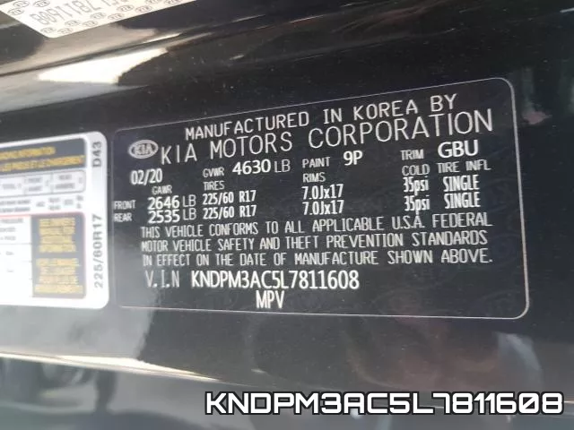 KNDPM3AC5L7811608 фото 2