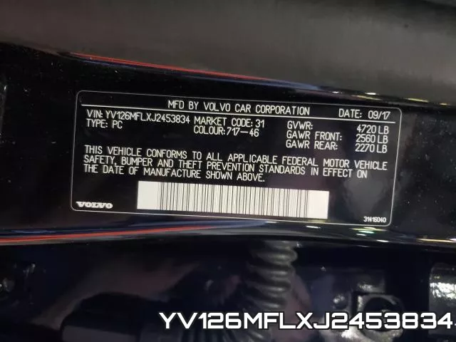 YV126MFLXJ2453834 фото 2