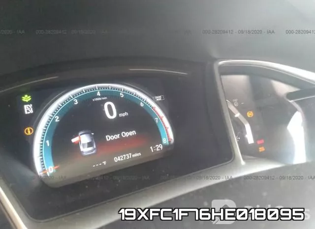 19XFC1F76HE018095 фото 7