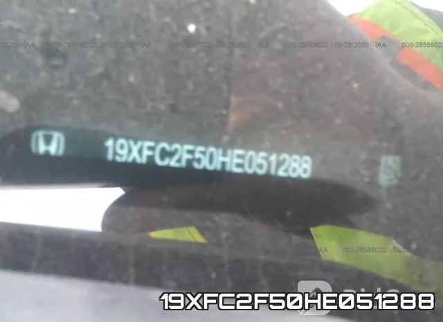 19XFC2F50HE051288 фото 10