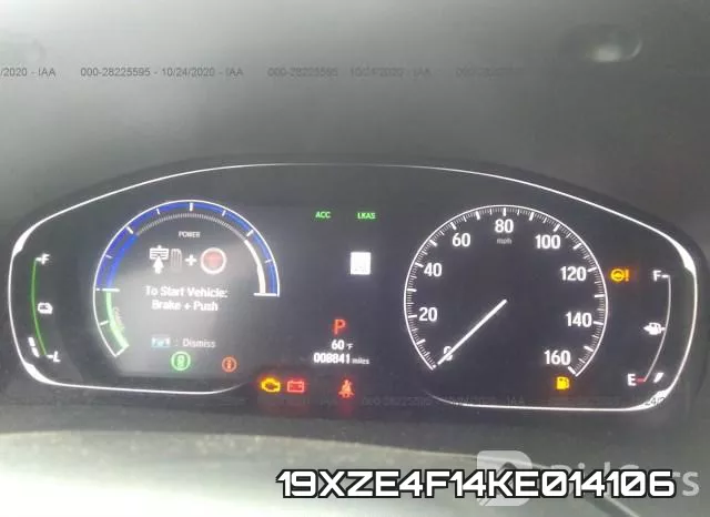 19XZE4F14KE014106 фото 8