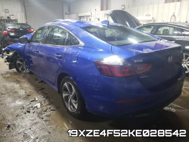 19XZE4F52KE028542 фото 4