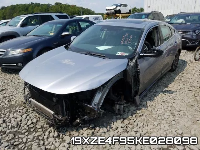 19XZE4F95KE028098 фото 3