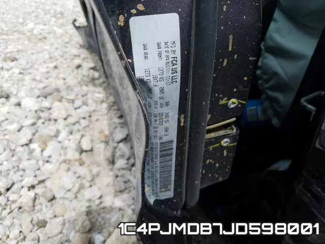 1C4PJMDB7JD598001 фото 2