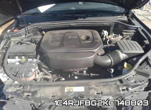 1C4RJFBG2KC748803 фото 2