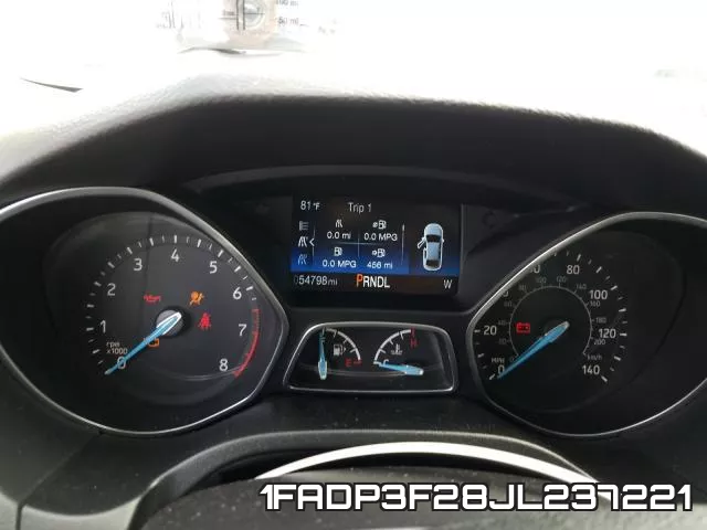 1FADP3F28JL237221 фото 9