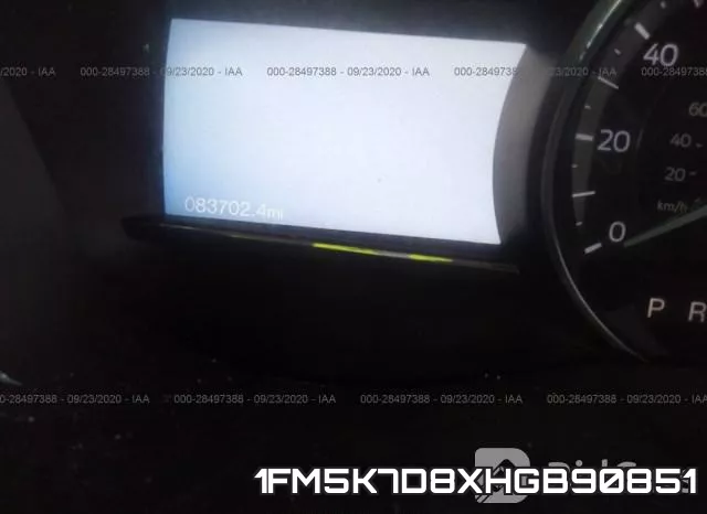 1FM5K7D8XHGB90851 фото 8