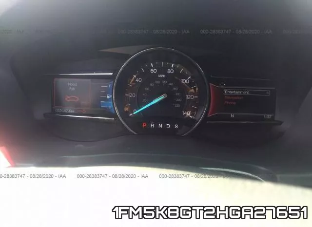1FM5K8GT2HGA27651 фото 8