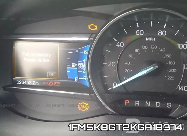 1FM5K8GT2KGA18374 фото 8