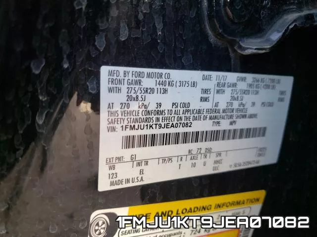 1FMJU1KT9JEA07082 фото 2