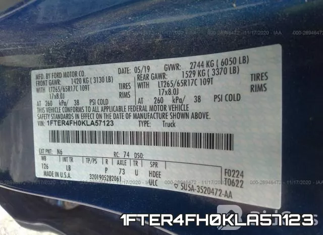 1FTER4FH0KLA57123 фото 10