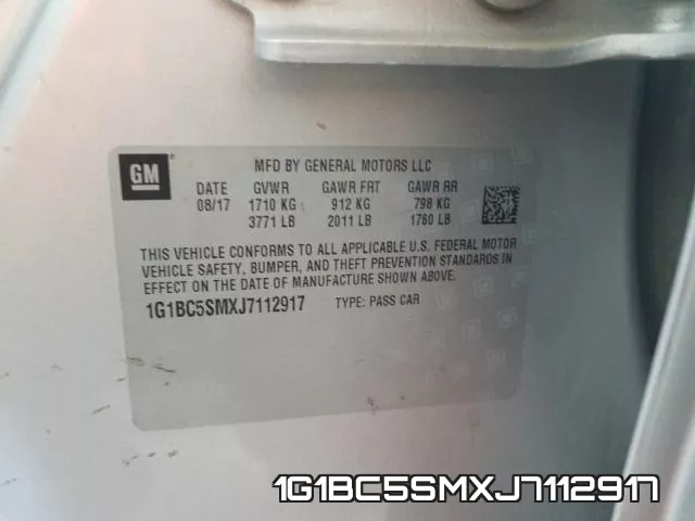 1G1BC5SMXJ7112917 фото 2