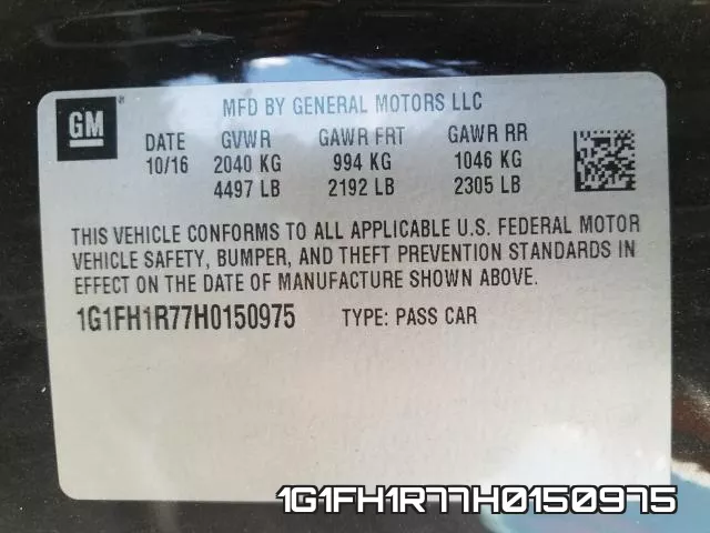 1G1FH1R77H0150975 фото 2