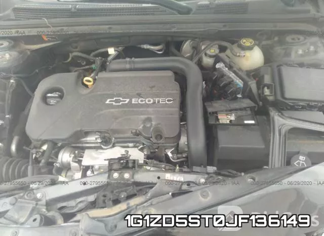 1G1ZD5ST0JF136149 фото 2