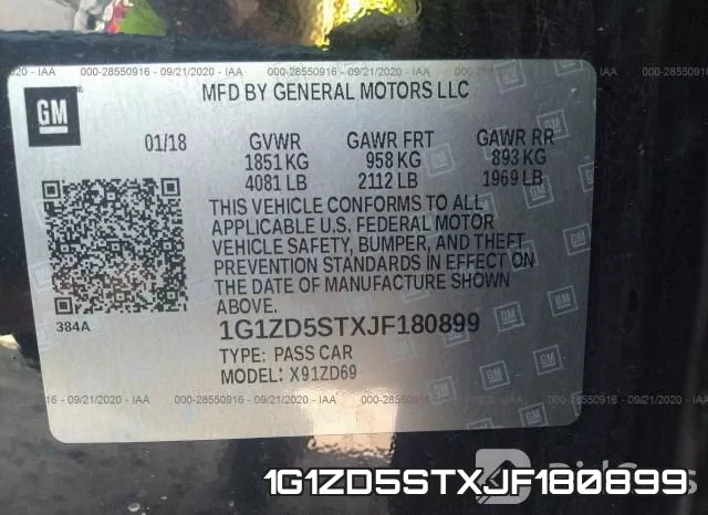 1G1ZD5STXJF180899 фото 10