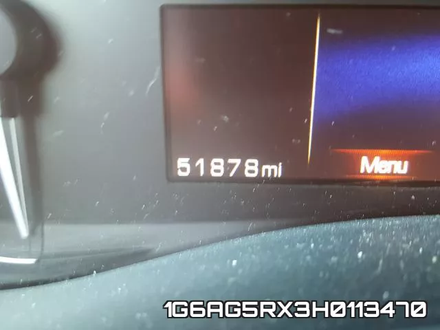 1G6AG5RX3H0113470 фото 8