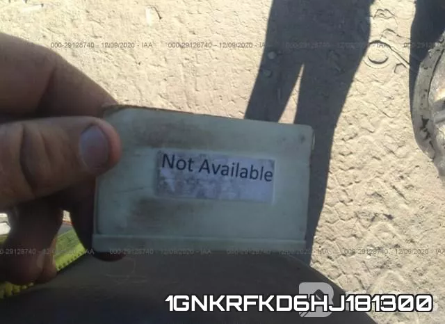 1GNKRFKD6HJ181300 фото 8