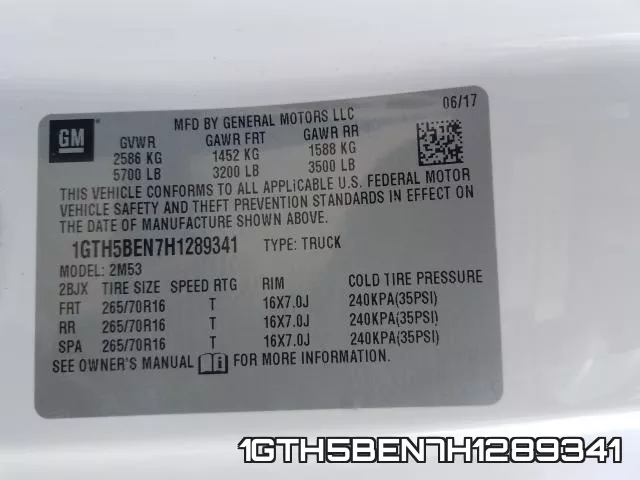 1GTH5BEN7H1289341 фото 2