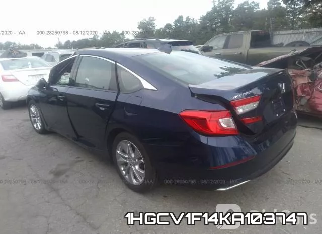 1HGCV1F14KA103747 фото 3