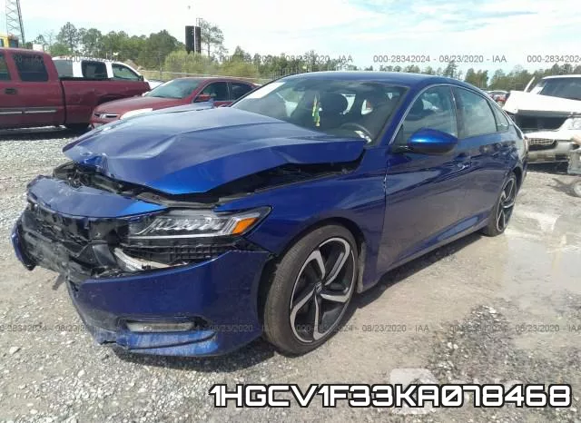 1HGCV1F33KA078468 фото 3