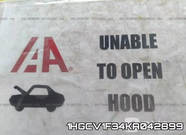 1HGCV1F34KA042899 фото 2