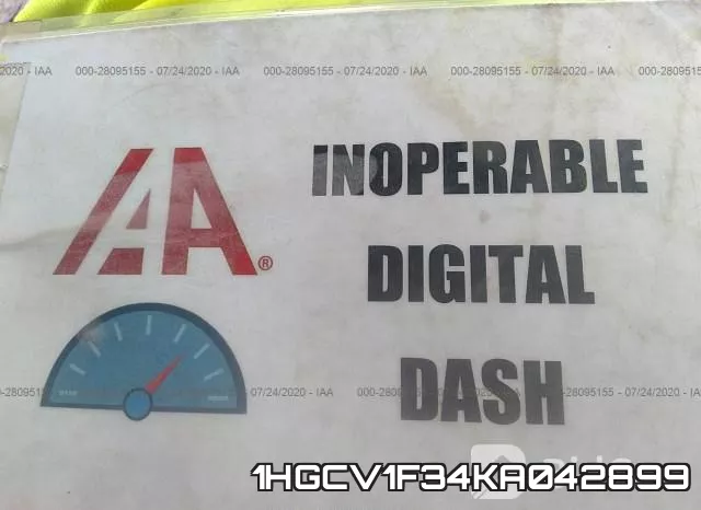1HGCV1F34KA042899 фото 8