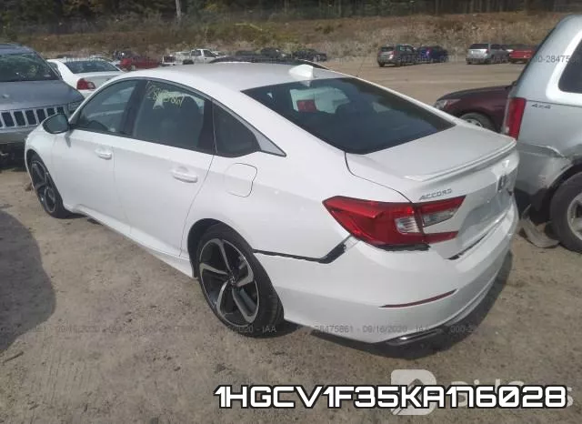 1HGCV1F35KA176028 фото 4
