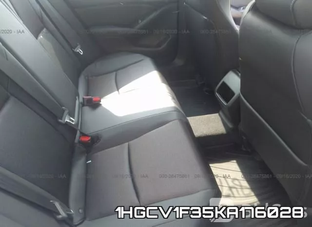 1HGCV1F35KA176028 фото 8